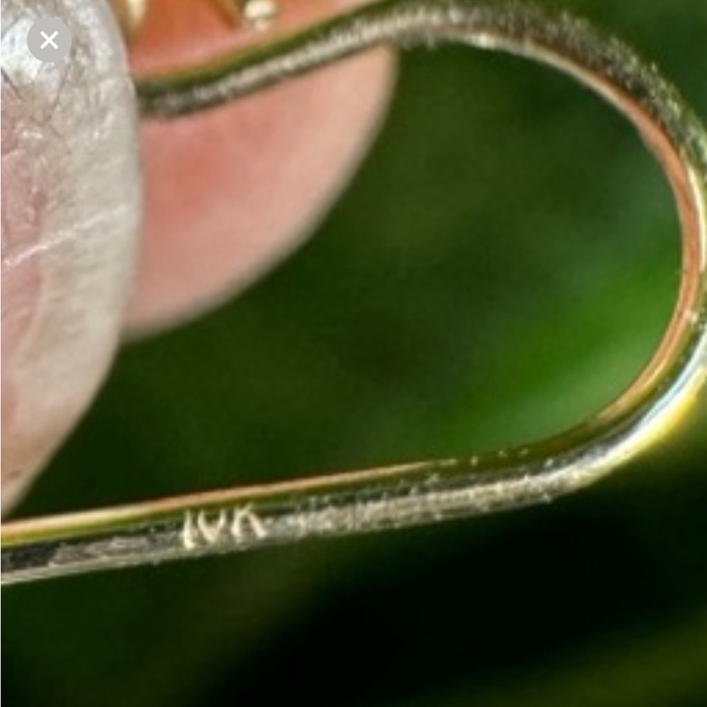Custom Gold Green Sapphire Dangle Earrings - Picture 8 of 8